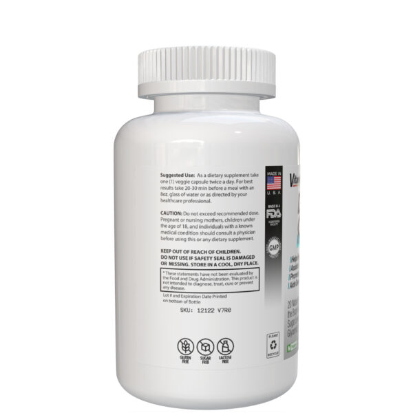 Vitaminer Controle Diabético Nível de Glicose 425mg - 60 Cápsulas - Image 2